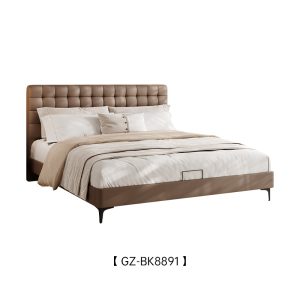 c9127拉点床[现货秒发][接触面真皮]