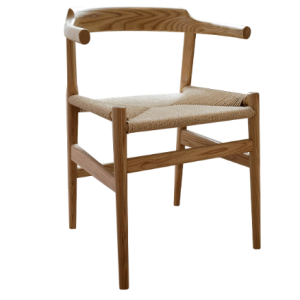 ygzc6063 braided rope horn chair [design zone]