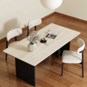 ygzt5152 rock slab dining table [in stock, immediate delivery] [design area]